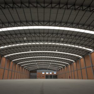 40% de cubierta traslúcida para garantizar el mejor aprovechamiento de la luz natural