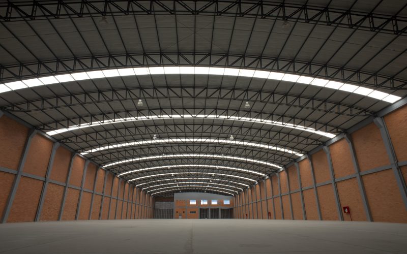 40% de cubierta traslúcida para garantizar el mejor aprovechamiento de la luz natural